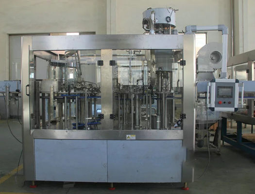 Automatic 3 In 1 Monoblock Juice Bottle Filling Machine