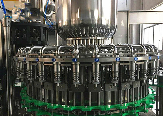 equipo embotellador del terraplén caliente del jugo 7.2KW de 4000*2800*2400m m