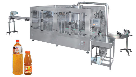 Acero inoxidable 4 en 1 embotelladora automatizada 6000 BPH