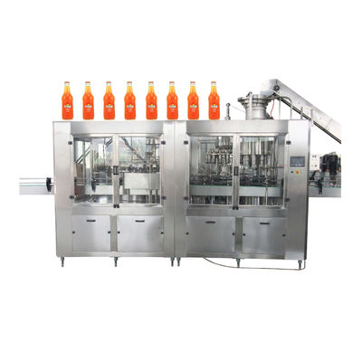 embotelladora de 2450*1800*2200m m 6.68kw 6000 BPH Monoblock